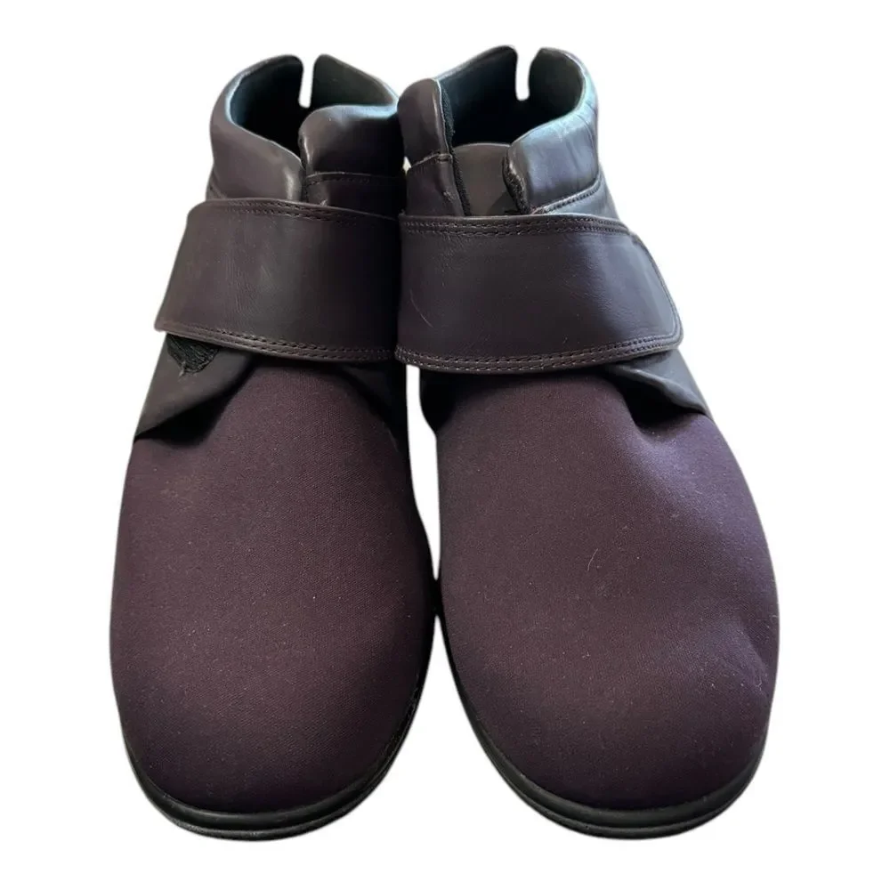 Cosyfeet Julia Loganberry Women's Extra Toe Room Ankle Boots Booties 10